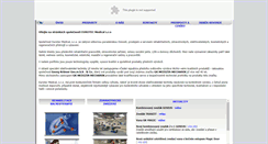 Desktop Screenshot of eurotec-medical.cz